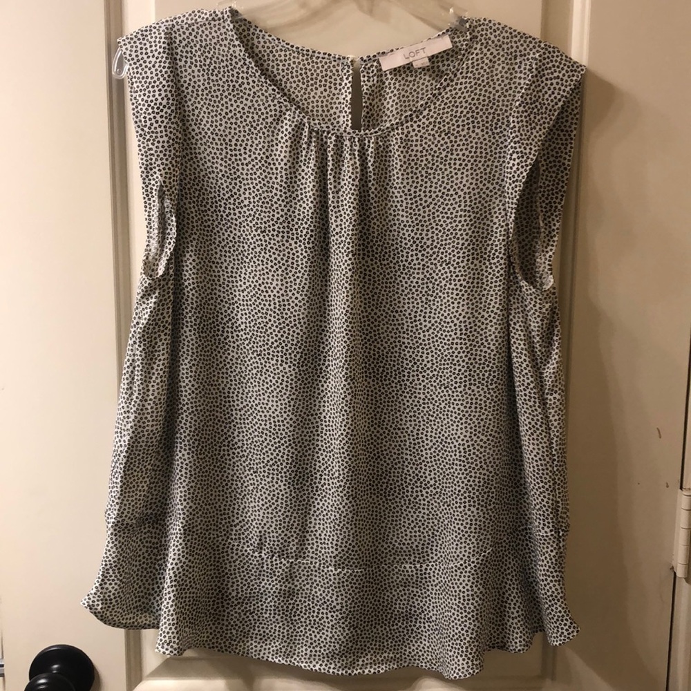 Cap Sleeve Loft Blouse